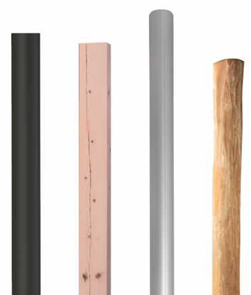 Moedel Modellreihe City Guide Delta Pfosten