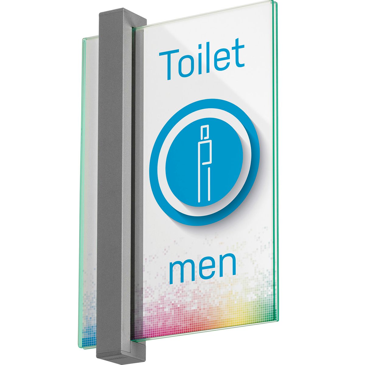 Türschild, Modell Torino, ESG, DIN A5, Hochformat