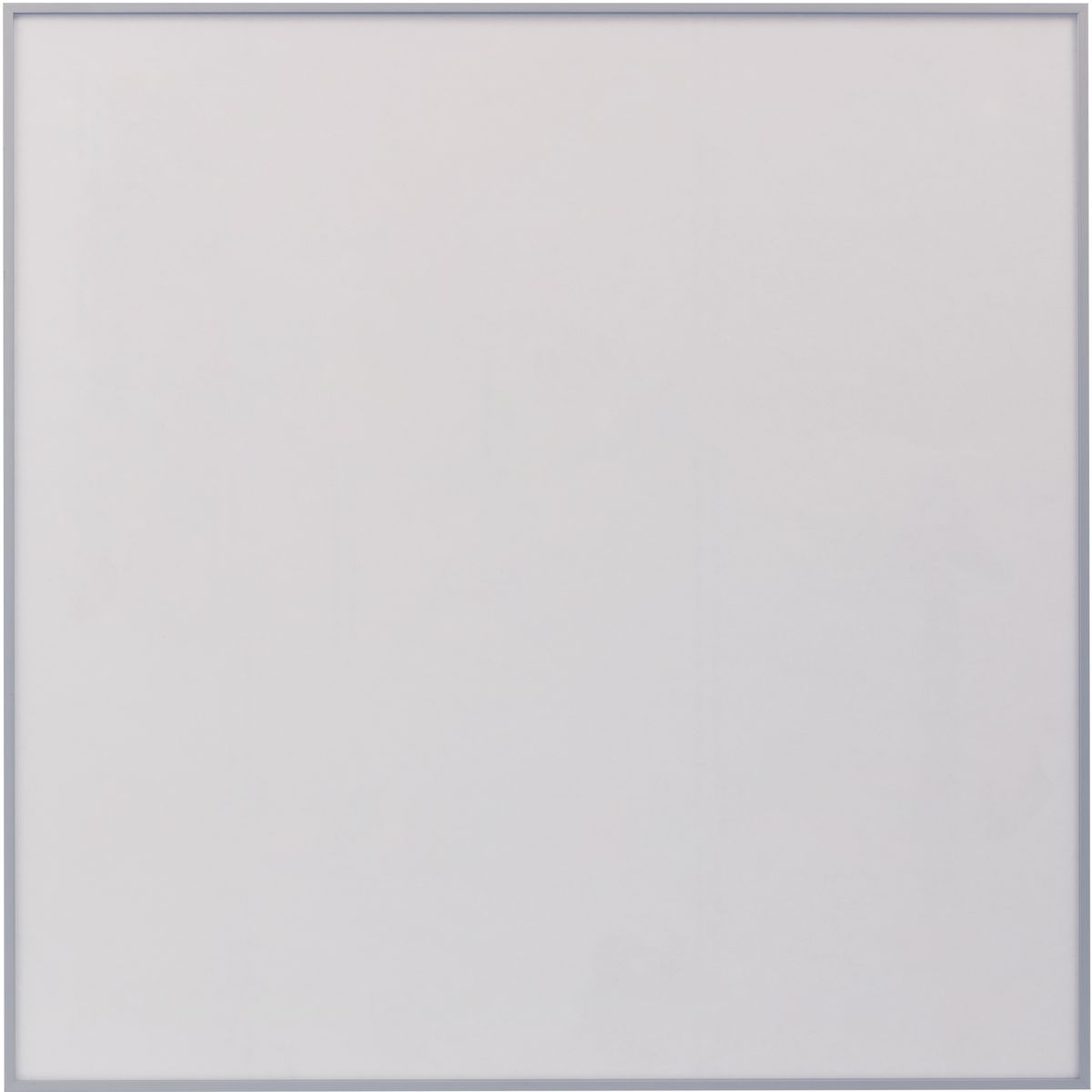 Wandschild, Modell Madrid, 299 x 299 mm, Silber, Beschriftung mit Einleger