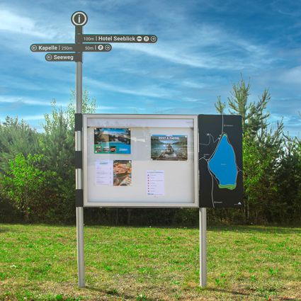 Touristisches Leitsystem Infotafel Touristisches Leitsystem Infotafel