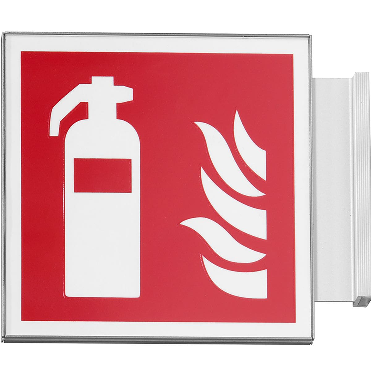 Fahnenschild (Nasenschild), Modell Rio, 150 x 150 mm, für Einleger Fahnenschild (Nasenschild), Modell Rio, 150 x 150 mm, für Einleger