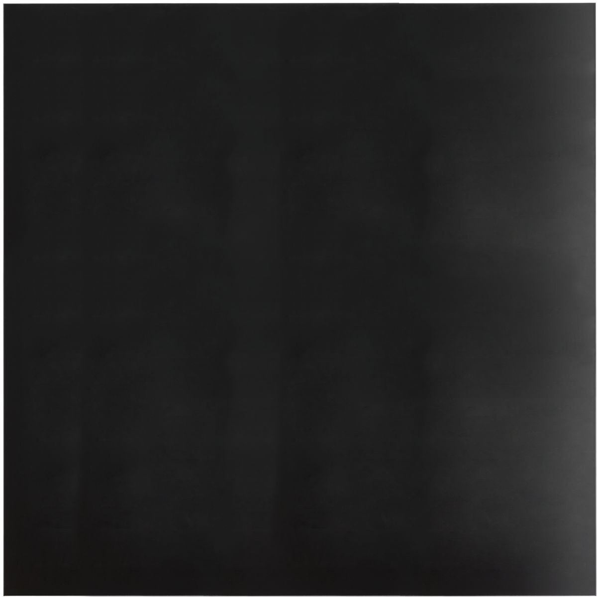 Wandschild, Modell Madrid, 1.500 x 1.500 mm, Schwarz, Beschriftung direkt auf den Artikel