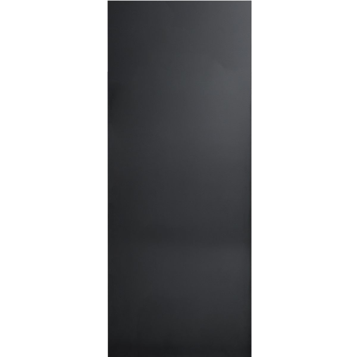 Außenaufsteller, Modell Madrid, 2.500 x 1.000 x 80 mm (H x B x T), Hochformat, Schwarz, zum Einbetonieren