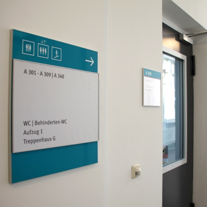 Referenz Beuth Hochschule TÜrschilder