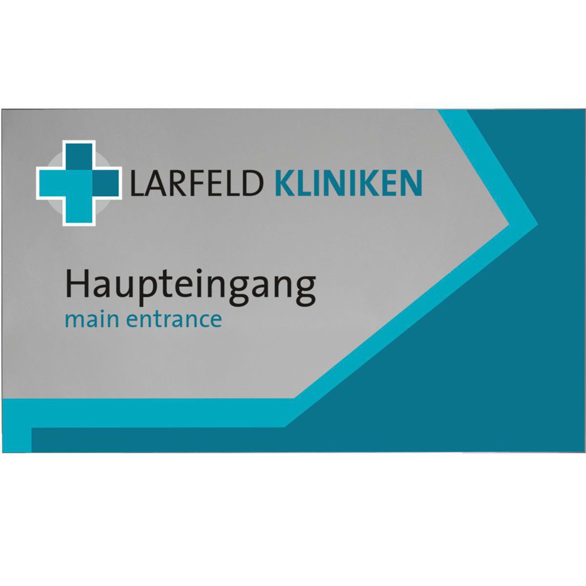 Außenaufsteller, Modell Madrid, 1.250 x 2.500 x 80 mm (H x B x T), Querformat, Silber, zum Einbetonieren