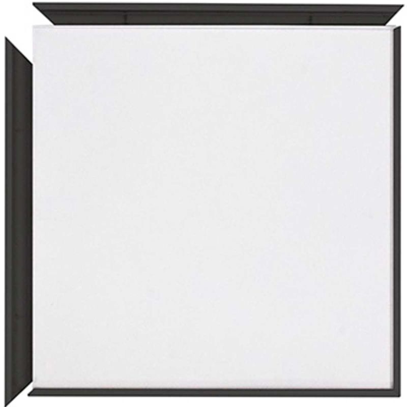 Türschild, Modell Madrid Plus, 150 x 150 mm, Schwarz, Muster