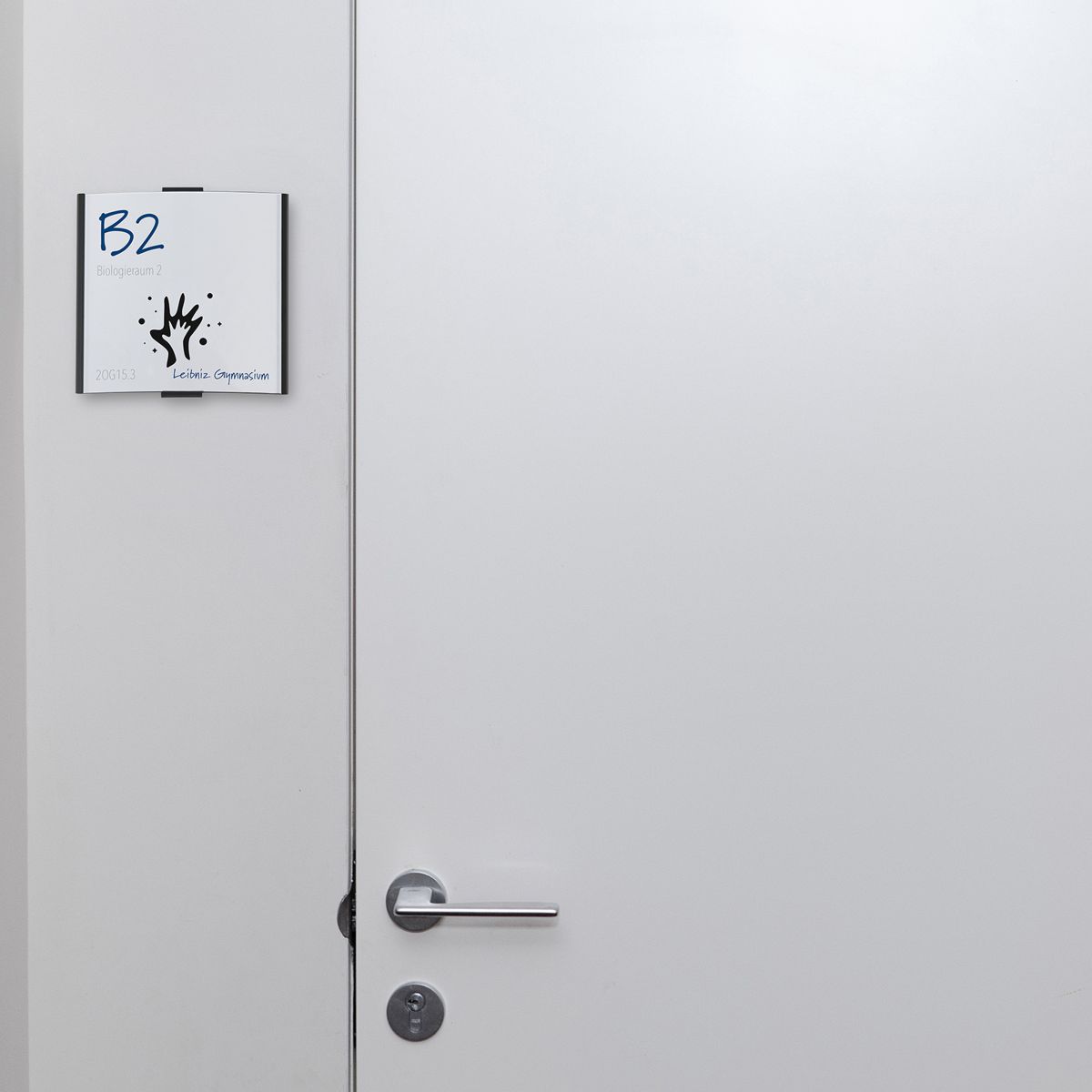 Türschild, Modell Frankfurt, 150 mm (H x B), Schwarz