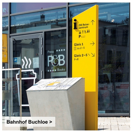 Referenz Buchloe Aussenaufsteller