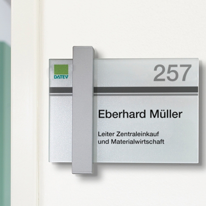 Türschilder aus Aluminium Moedel