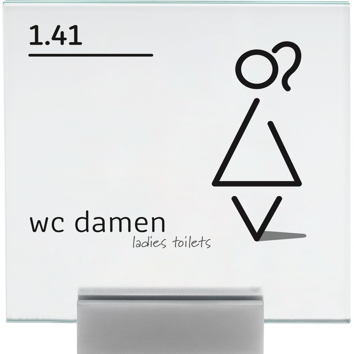 Türschilder, Modell Monaco, verschiedene Größen und Adapter Türschilder, Modell Monaco, verschiedene Größen und Adapter