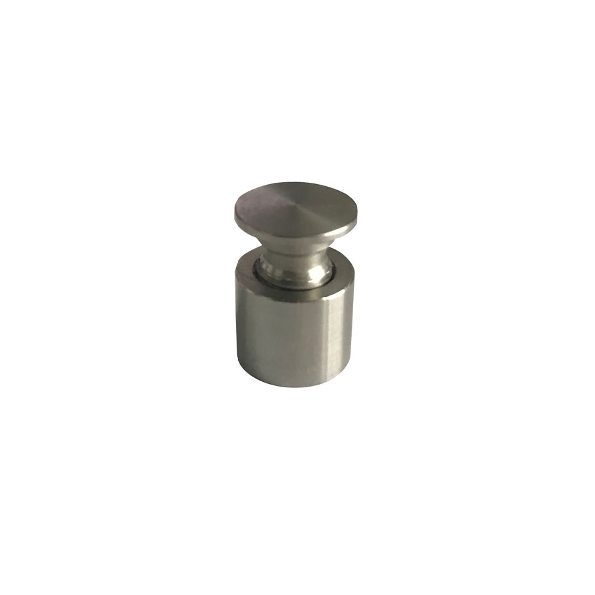 Abstandhalter aus Edelstahl, Silber, mit Schraubmechanismus, Schraubmontage Abstandhalter aus Edelstahl, Silber, mit Schraubmechanismus, Schraubmontage