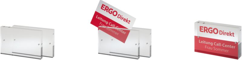 Galerie Tischaufsteller Einlegerwechsel Galerie Tischaufsteller Einlegerwechsel