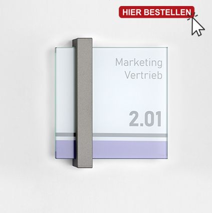 Türschilder Büro austauschbar und modern Modell Torino Türschilder Büro austauschbar und modern Modell Torino