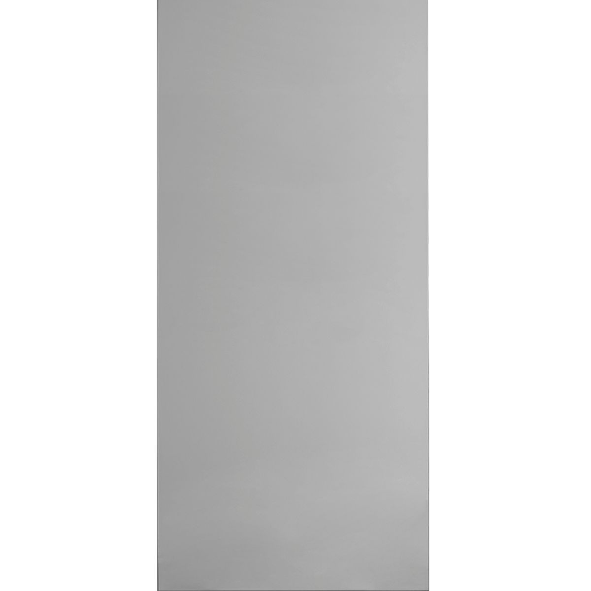 Außenaufsteller, Modell Madrid, 1.500 x 625 x 80 mm (H x B x T), Hochformat, Silber, zum Einbetonieren