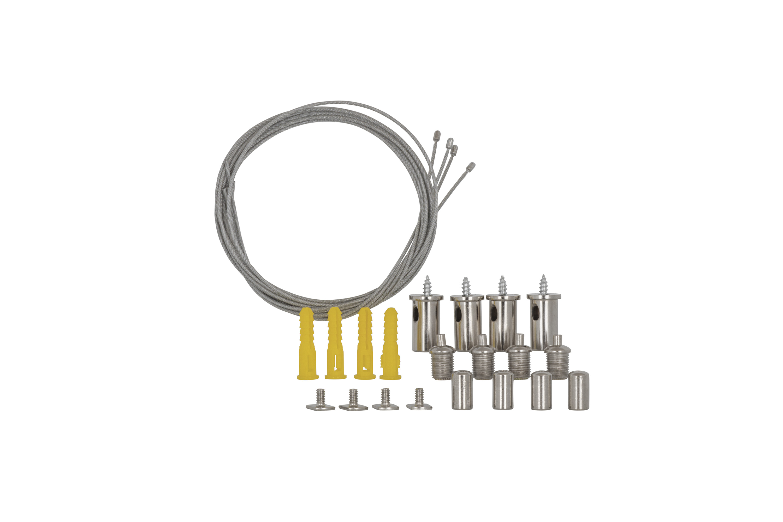 Automatik für die Befestigung an der Decke, für Selbermacher, inkl. Stahlseil