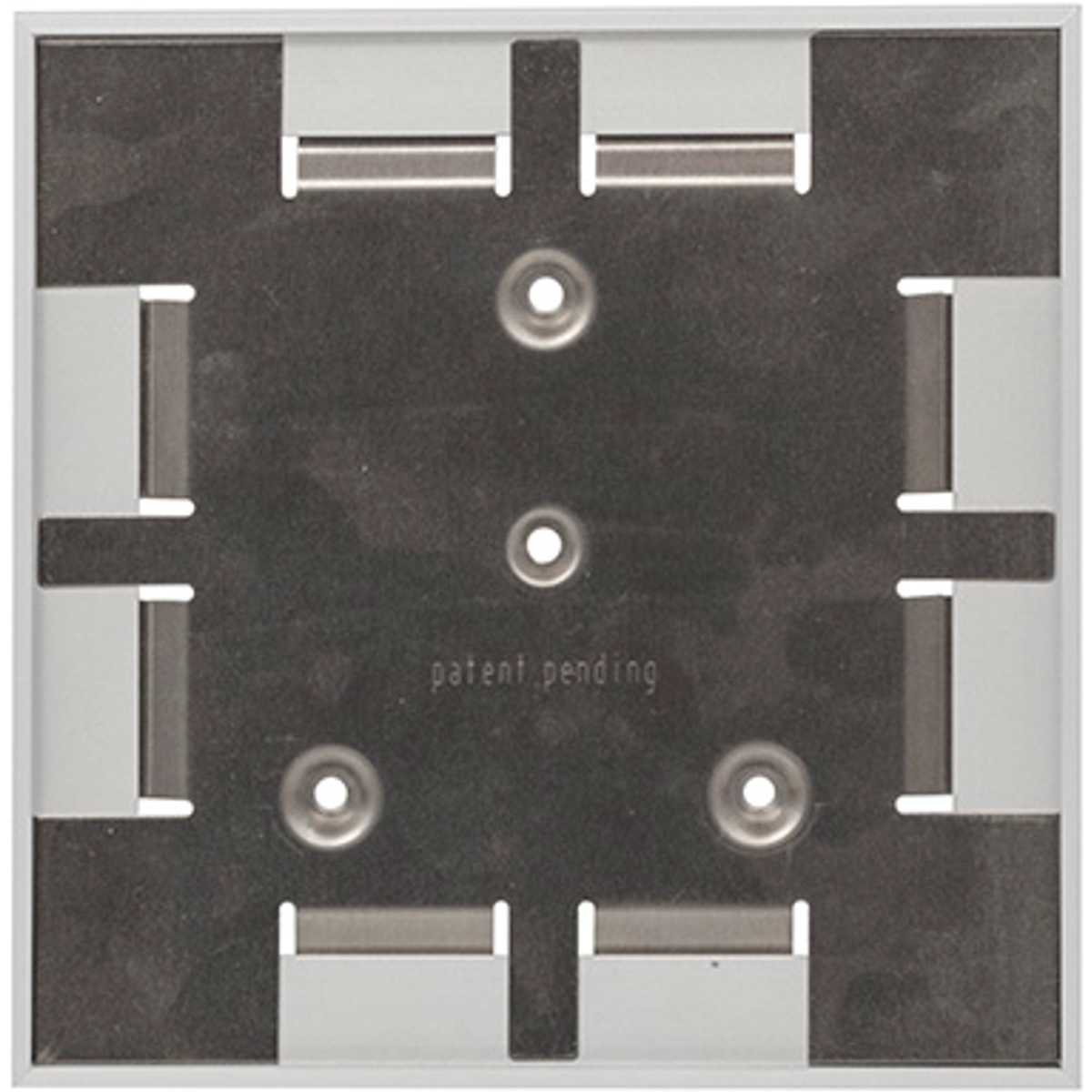 Türschild, Modell Madrid Plus, 150 x 150 mm, Weiß