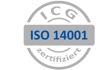 LOGO ISO14001 ICG Moedel Amberg Werk II