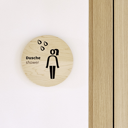 Türschilder aus Holz