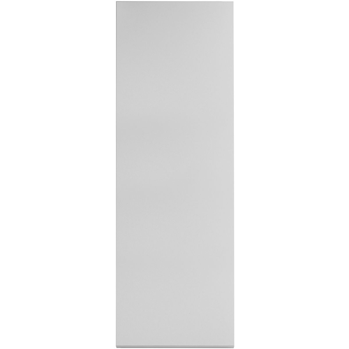 Wandschild, Modell Madrid, 1.000 x 300 mm, Hochformat oder Querformat, Silber, Beschriftung direkt auf den Artikel
