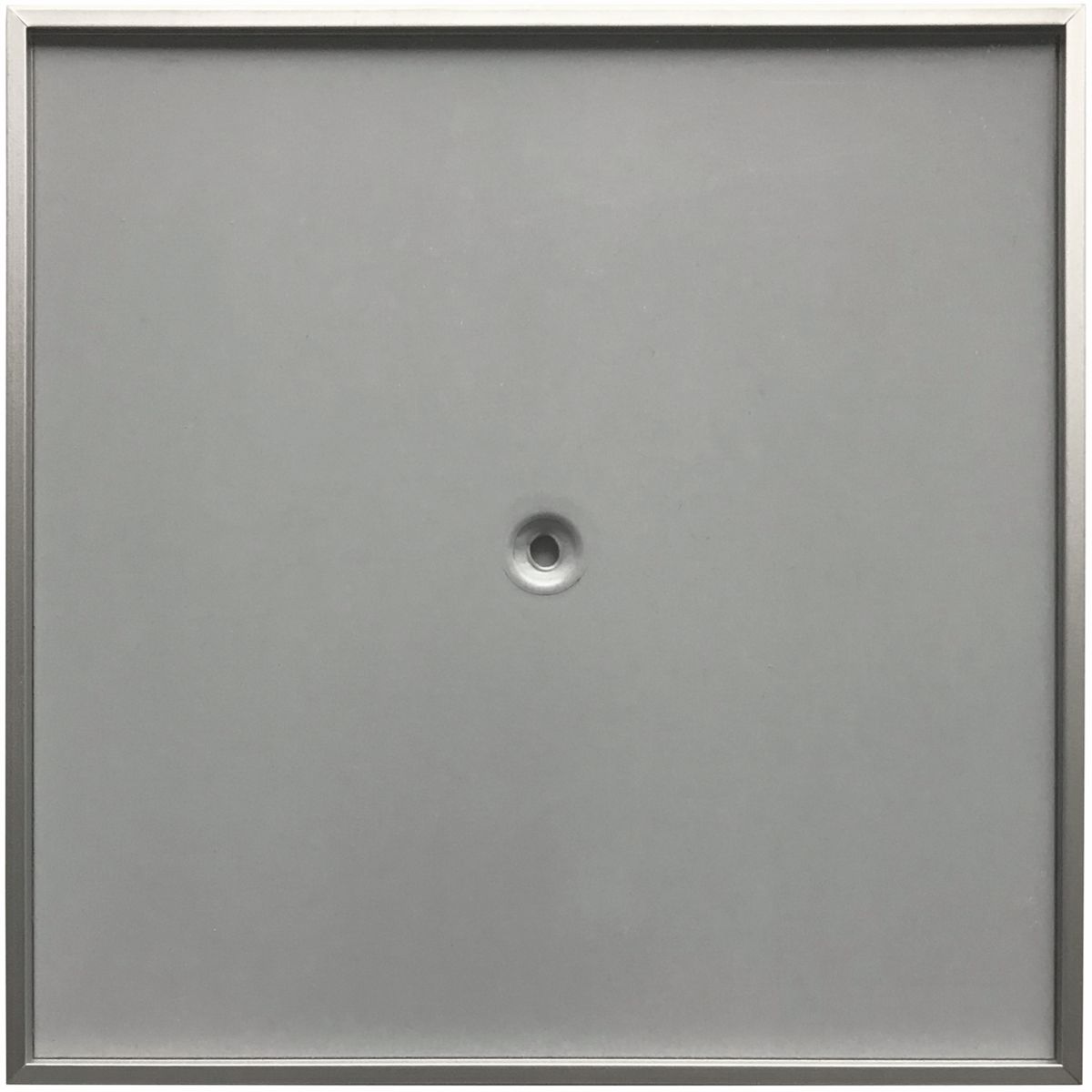 Türschild, Modell Madrid, 150 x 150 mm, Silber, Klebemontage, Entnahmesicher Türschild, Modell Madrid, 150 x 150 mm, Silber, Klebemontage, Entnahmesicher
