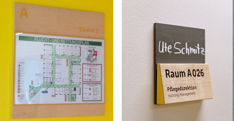 kbo Kinderzentrum Fluchtweg Raumschild