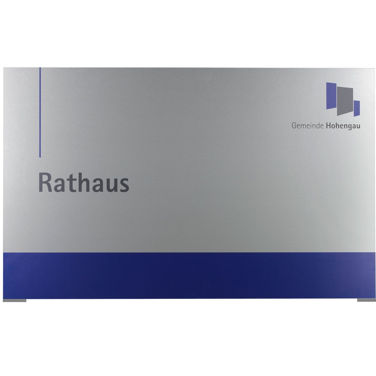 Außenaufsteller, Modell Rio, 1.250 x 2.000 mm (H x B), Querformat, inkl. Flanschplatten