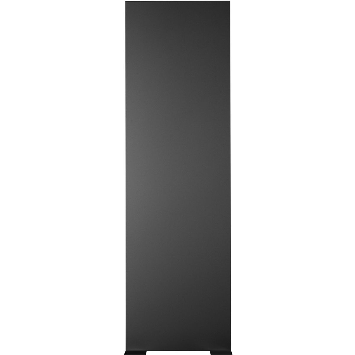 Innenaufsteller (Infostele), Modell Madrid, 2.000 x 600 mm (H x B), Schwarz