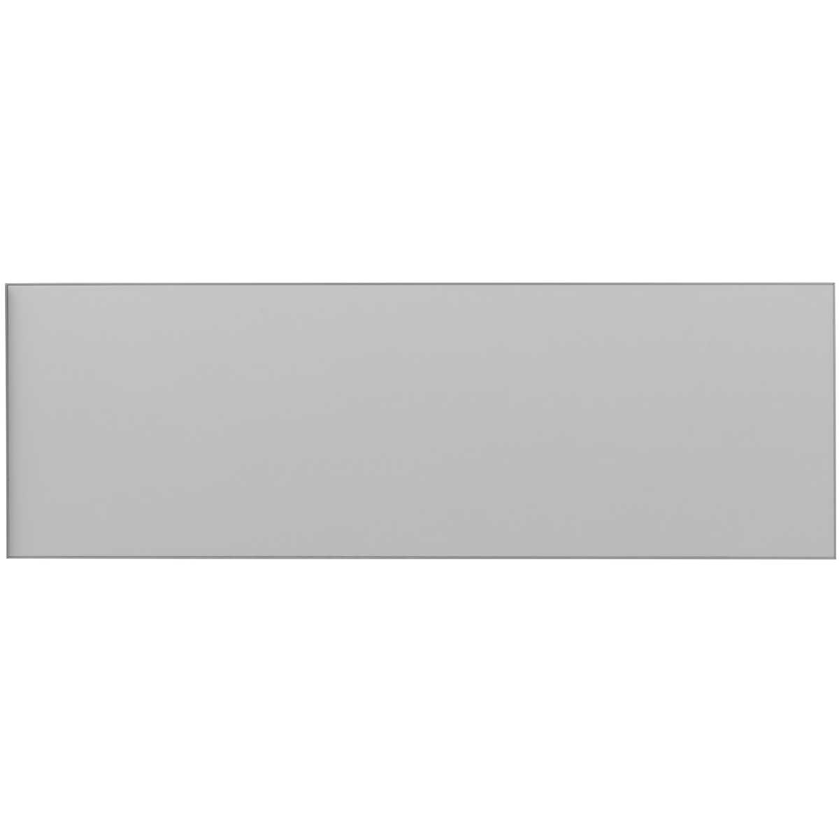 Fahnenschild (Nasenschild), Modell Madrid, 150 x 450 mm (H x B), Silber, Beschriftung direkt