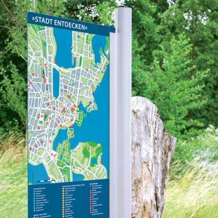 Moedel Modellreihe City Guide Delta Aluminium