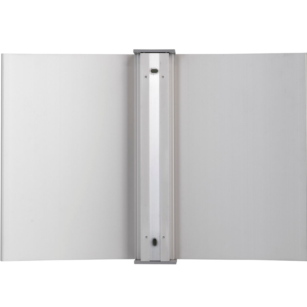 Wandschild, Modell Frankfurt, ~DIN A3 Querformat, Silber